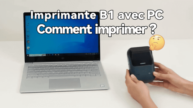 Starter Pack - Imprimante mobile, le soft et 2 rouleaux 
